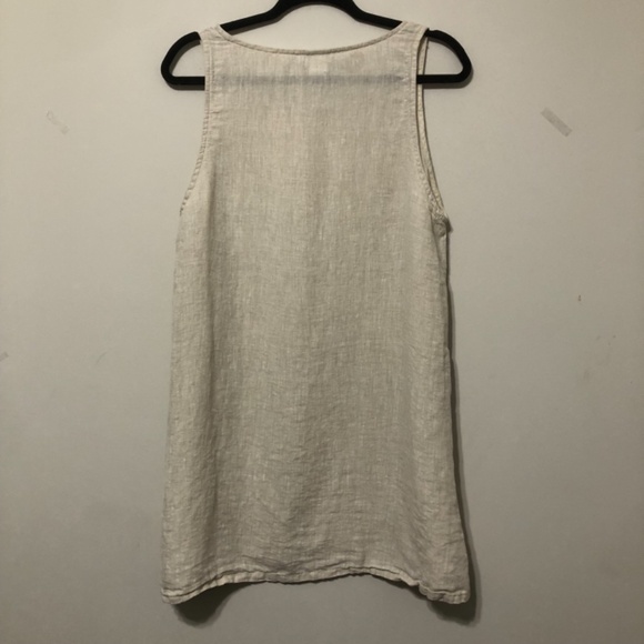Match Point Linen Tank Size M (O) - Picture 4 of 4